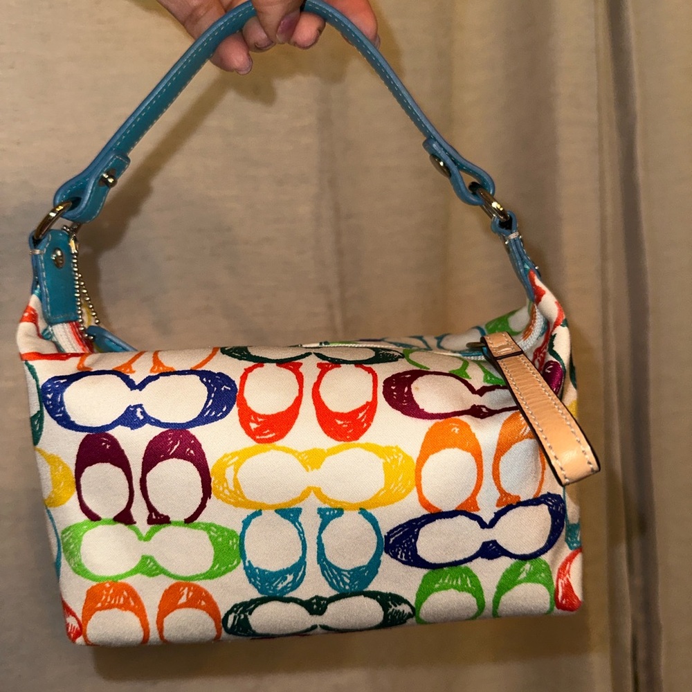 Coach Rainbow Scribble Mini